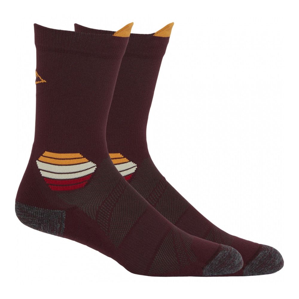 Asics FUJITRAIL RUN - Chaussettes antique red