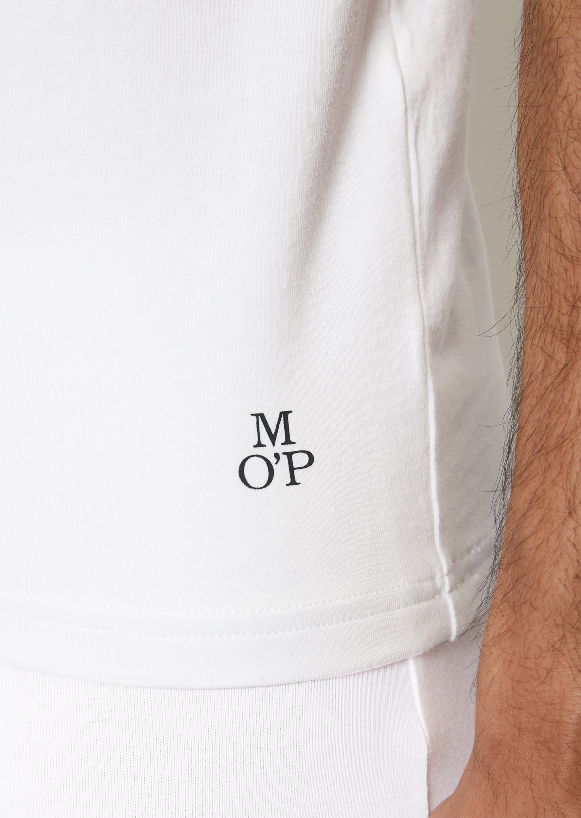 Lounge-T-Shirt mit Rundhalsausschnitt im 2er Set
