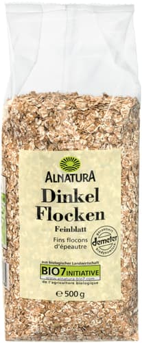 Alnatura BIO fein geriffelt Dinkelflocken