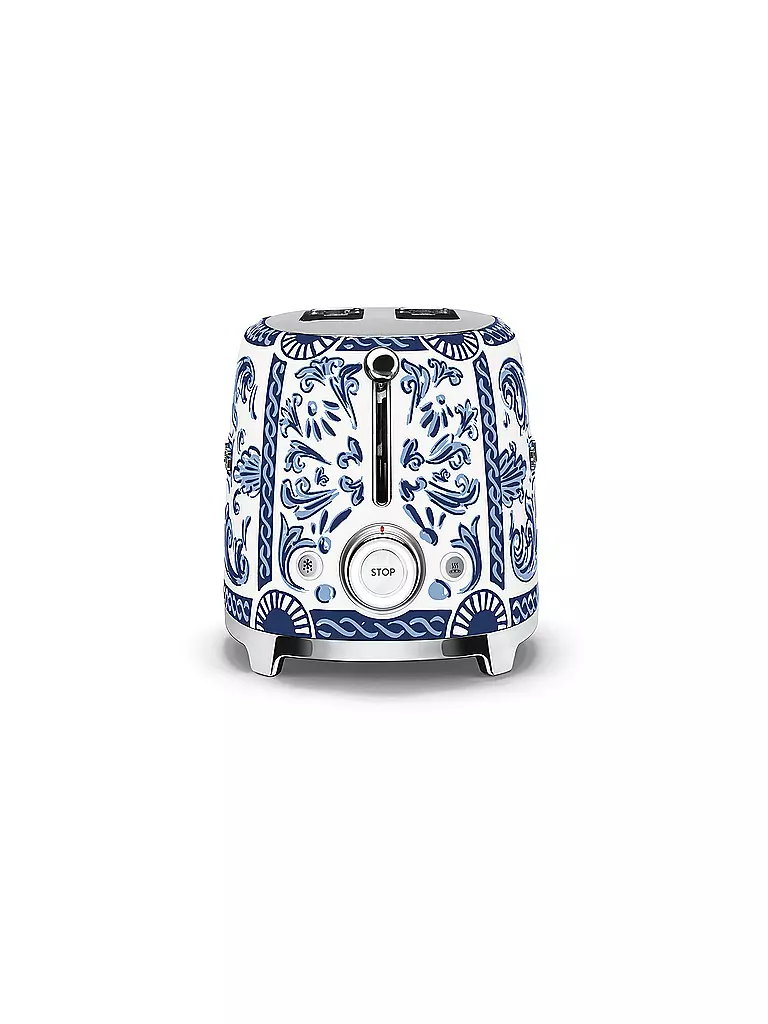 SMEG Toaster 2 Scheiben Dolce & Gabbana TSF01DGBEU Blu Mediterraeo blau