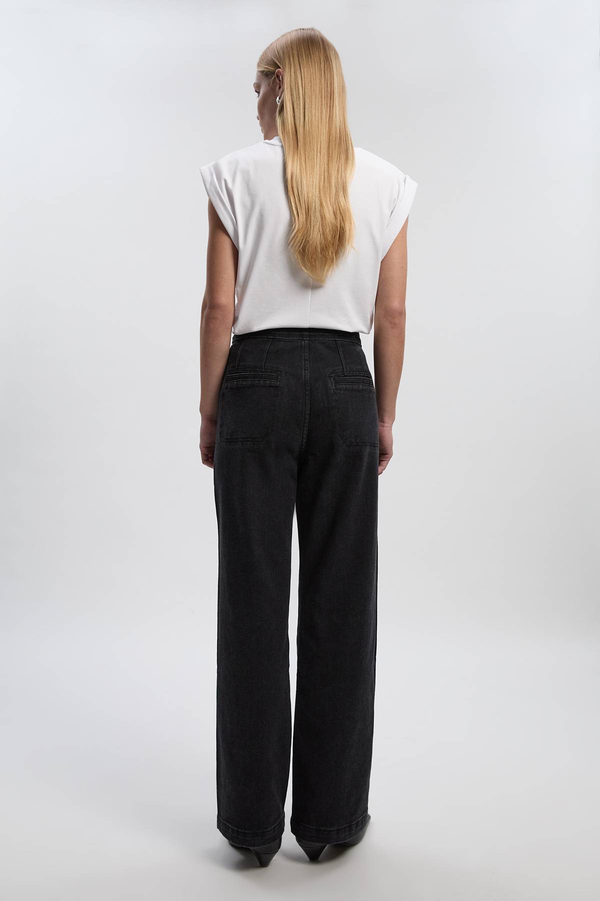 KarenMillen Jean Droit en Denim