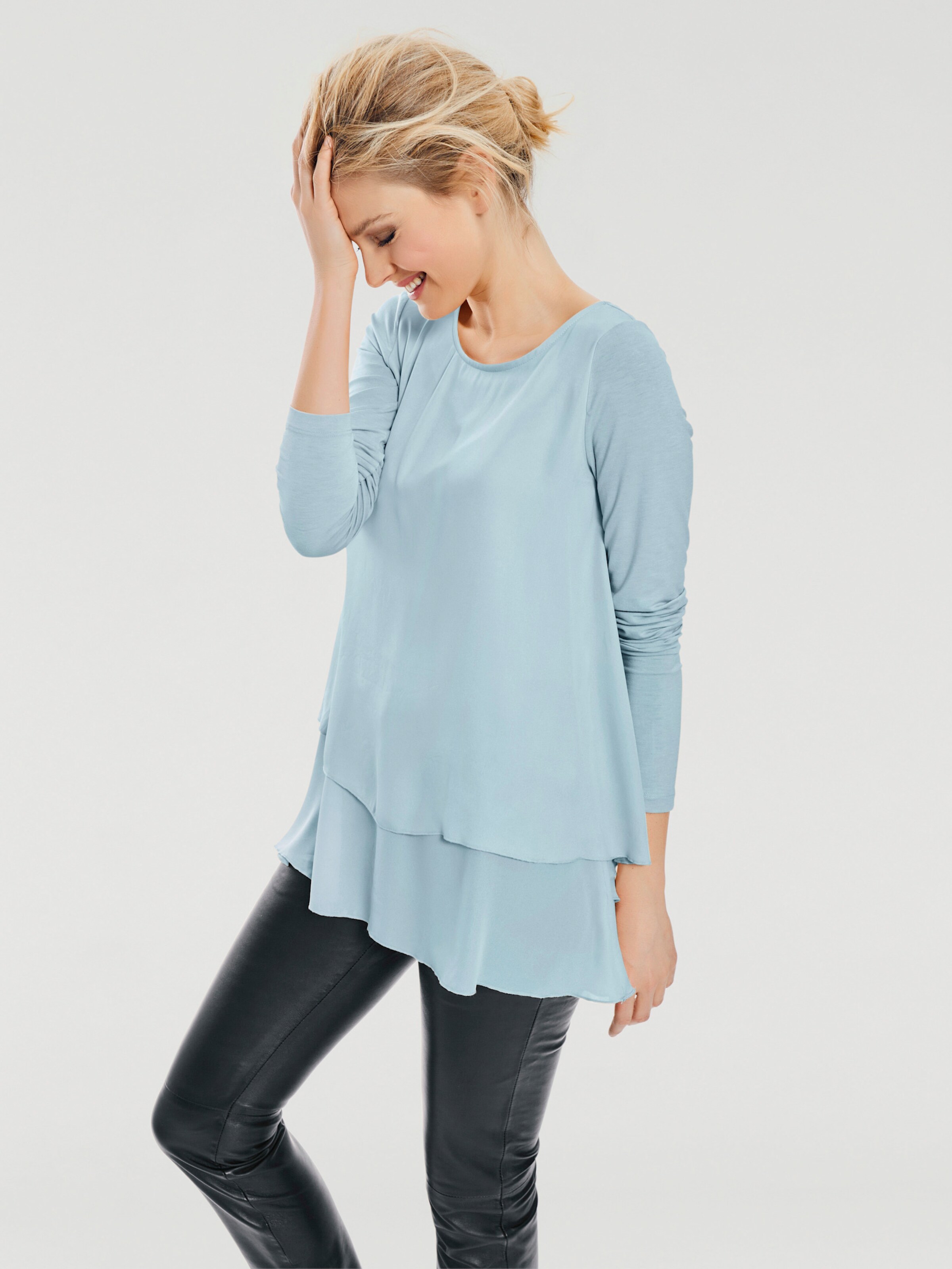 Rundhals-Shirt