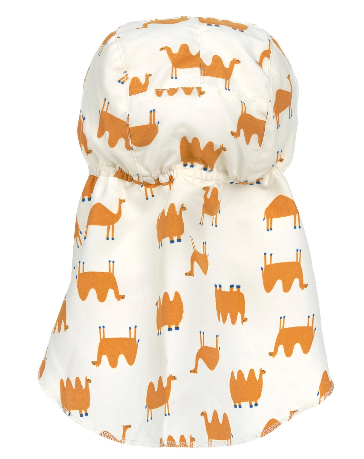 Schirmmütze CAMEL mit Nackenschutz in nature