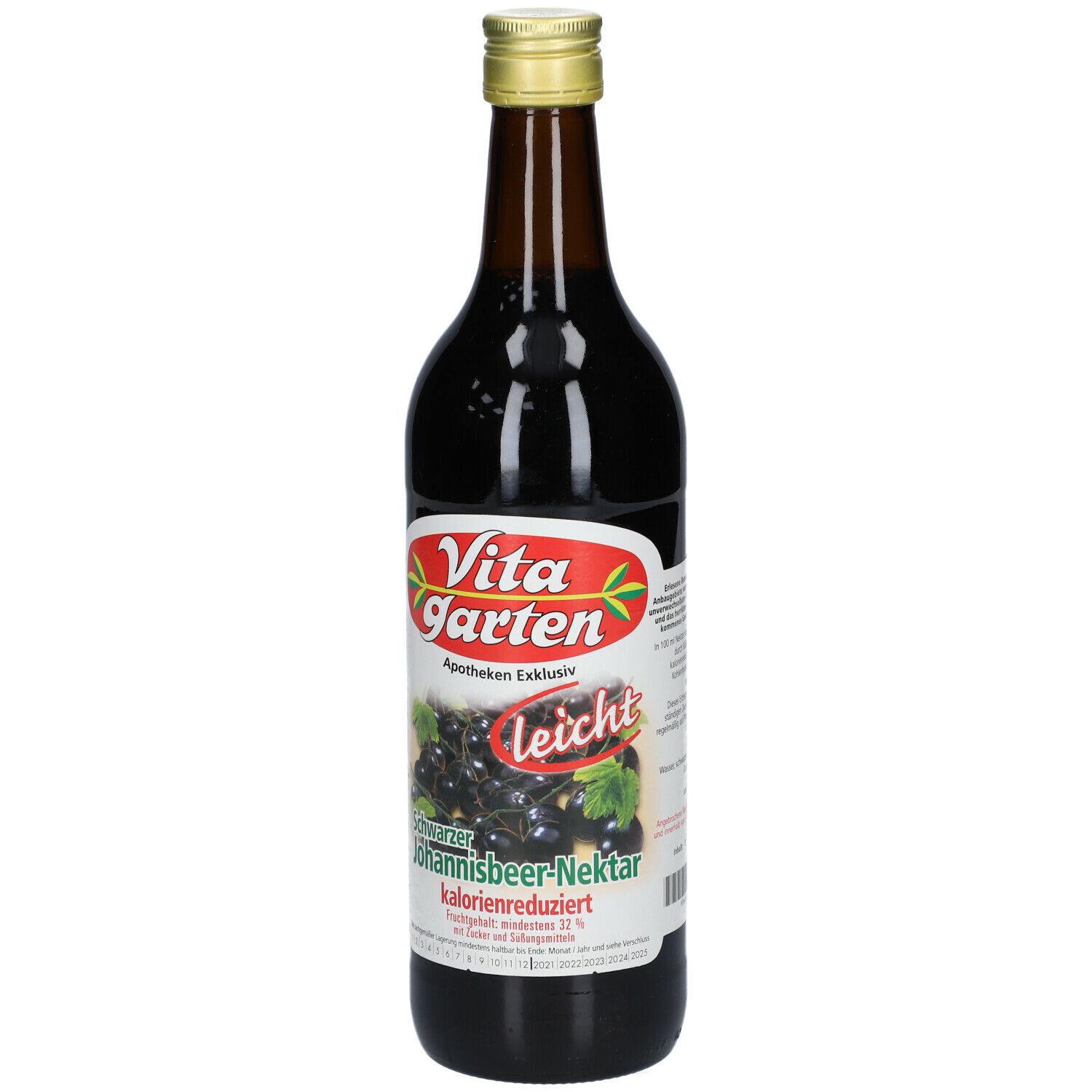 Vitagarten Schwarze Johannisbeere Diätnektar
