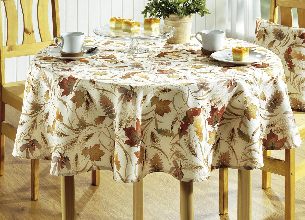 Tisch- und Raumdekoration mit hochwertigem Textildruck