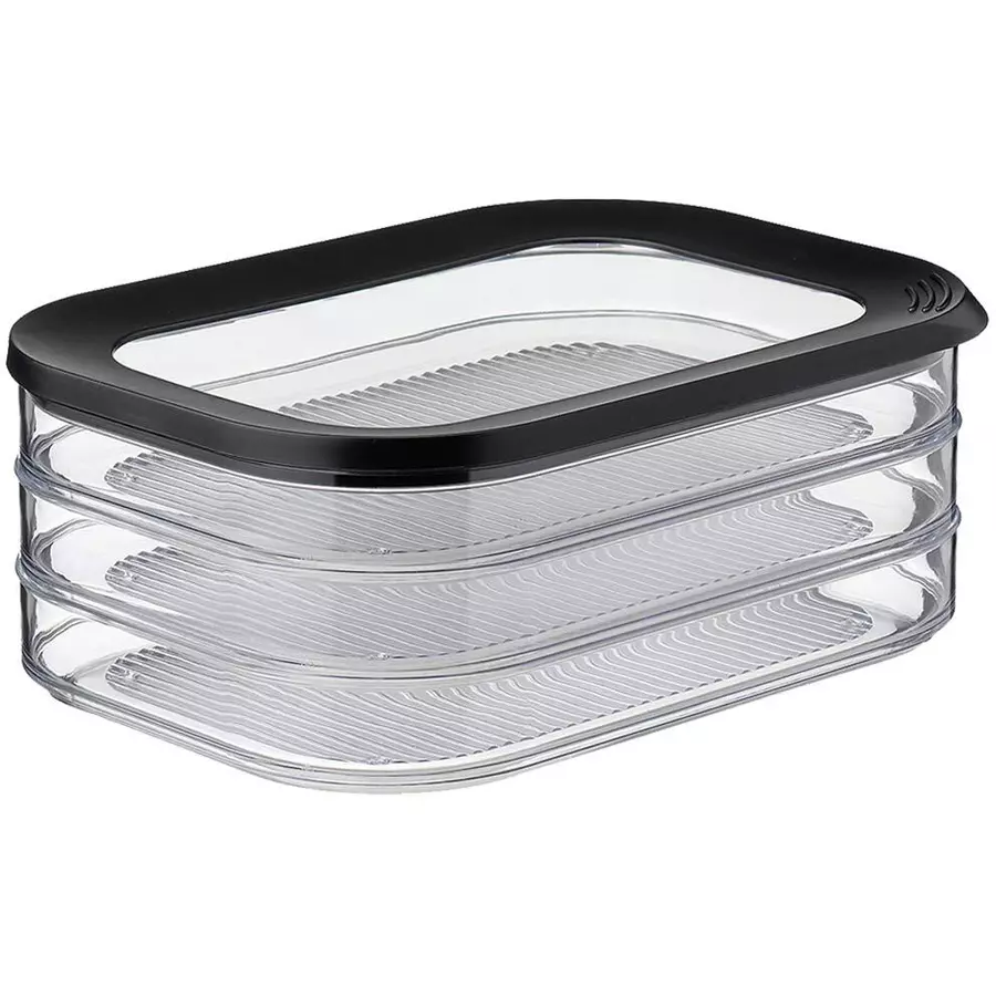 Mepal Aufschnittdosen Modula 4er Set schwarz