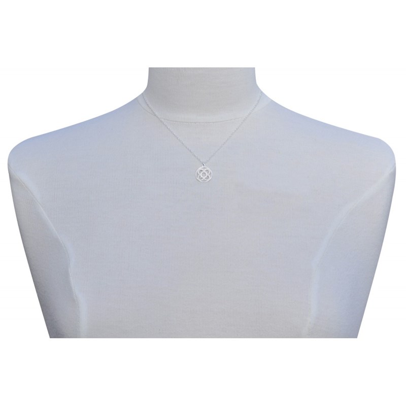 Collier Argent Moyenne Fleur de Barcelone