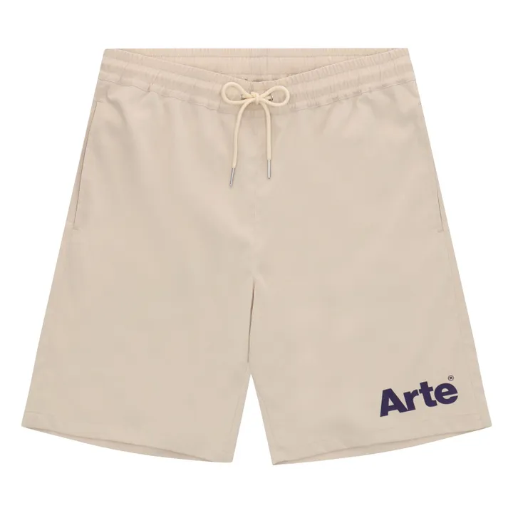 Arte Antwerp Short Arte Logo | Ecru