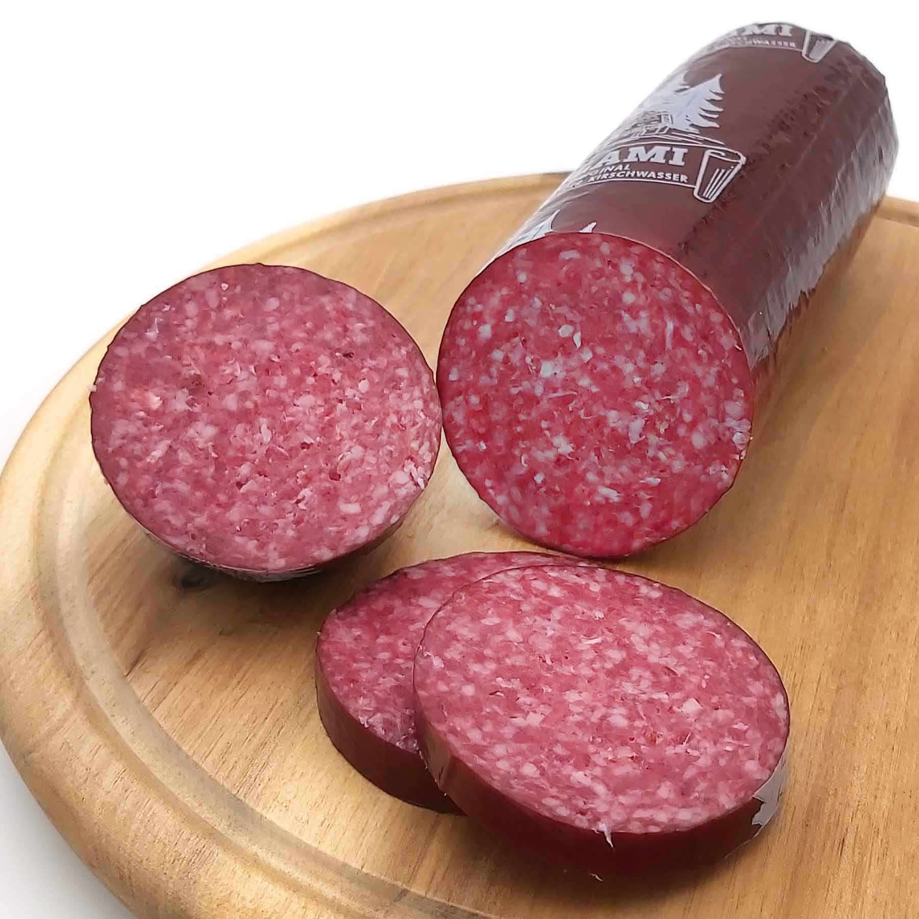 Schwarzwälder Kirschwasser Salami 350g MHD:15.3.25