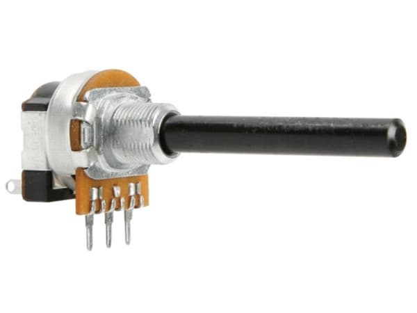 Potmeter Mono Lin 220K Med bryter