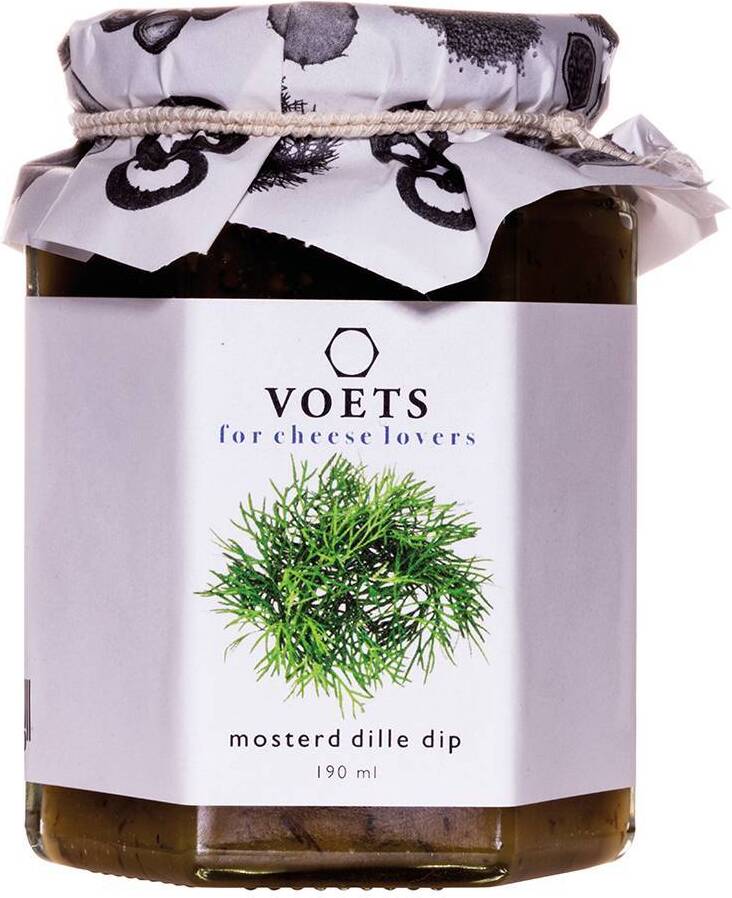 Voets Cheese Dippers mosterd dille dip 190 ml