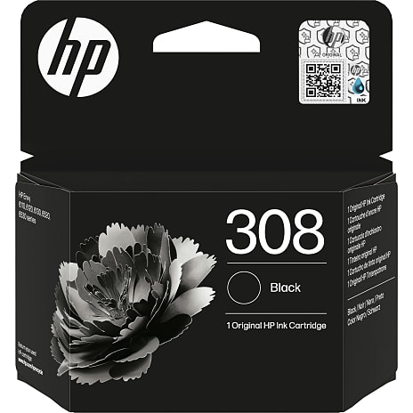 HP blæk nr. 308 sort