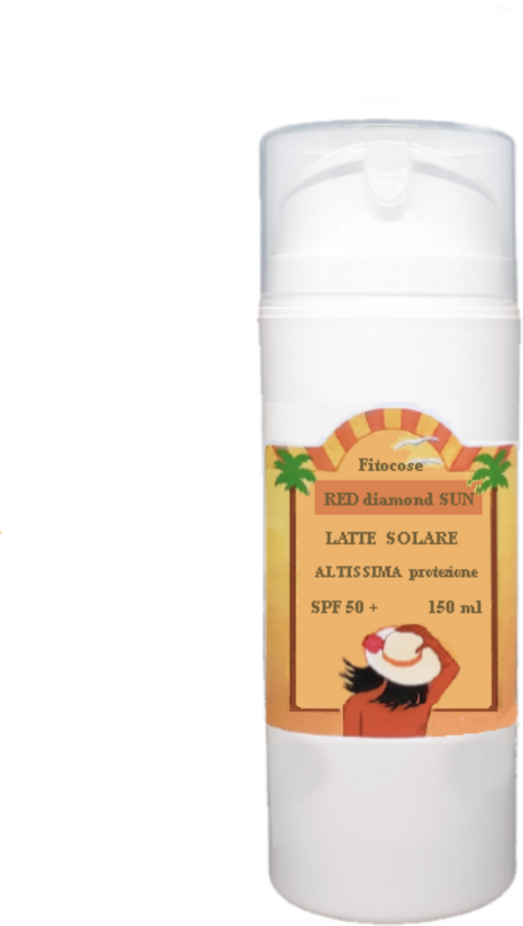 Fitocose  RED DIAMOND SUN Sun Milk SPF 50+, 150 ml