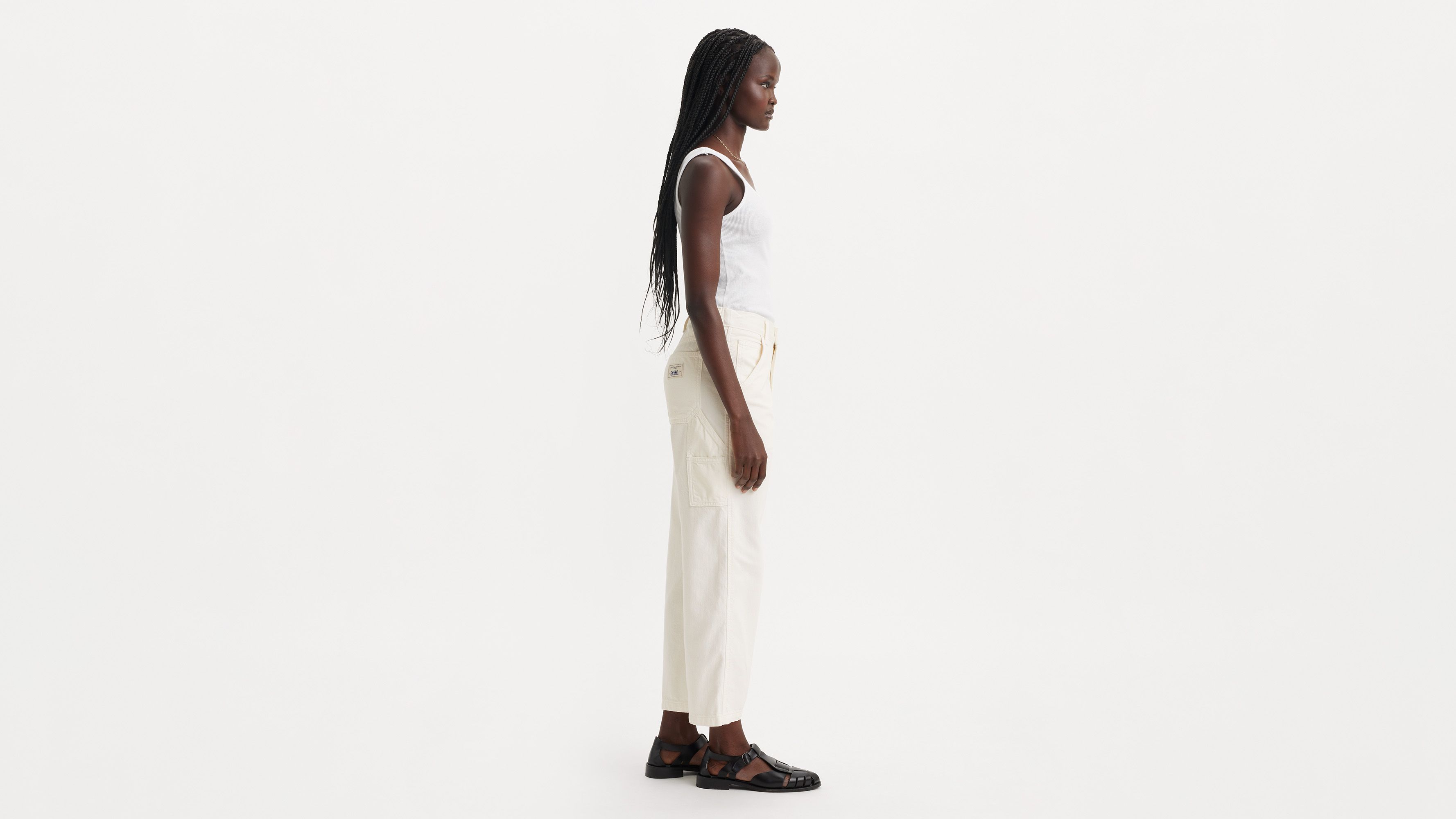 Jean Baggy Carpenter Lightweight - Serenity Now - Cream