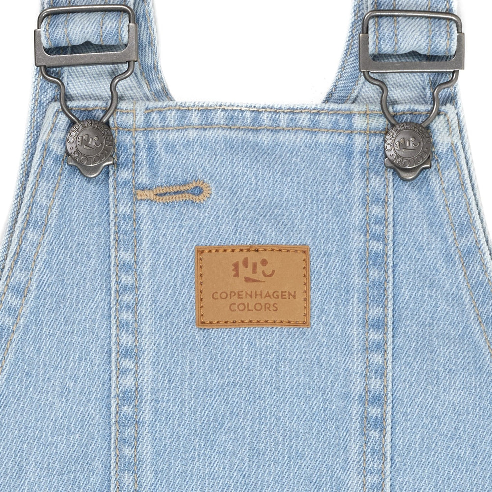 Køb COPENHAGEN COLORS Super Lt Blue Indigo Washed Organic Smækbukser