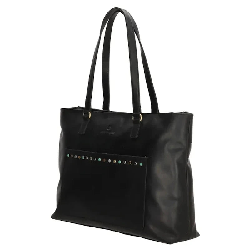 Micmac Bags Masterpiece Laptoptas 15,6 inch Zwart