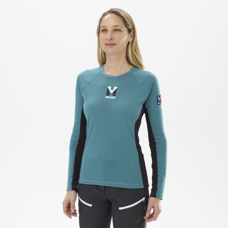 Trilogy Wool TS LS - Maillot thermique laine mérinos femme