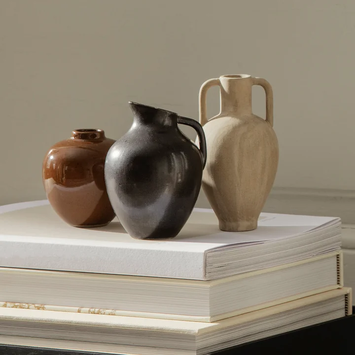 Ferm Living - Ary Mini Vase, H 11,5 cm, sand