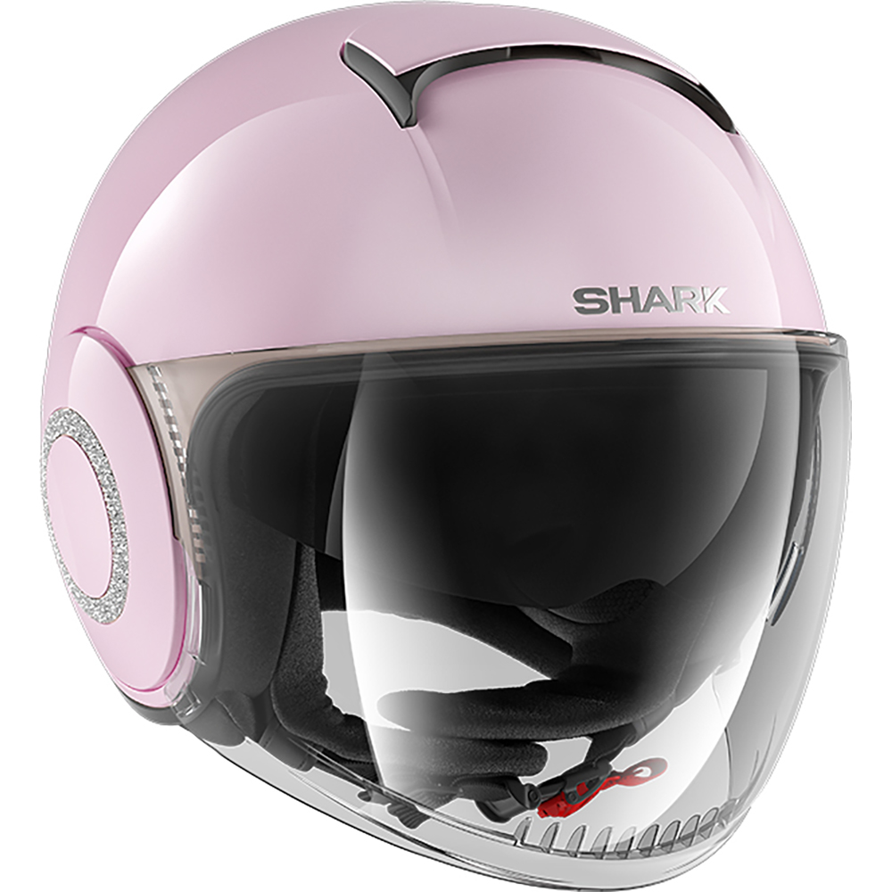 Shark - Casque Nano Crystal Swarovski® Rose