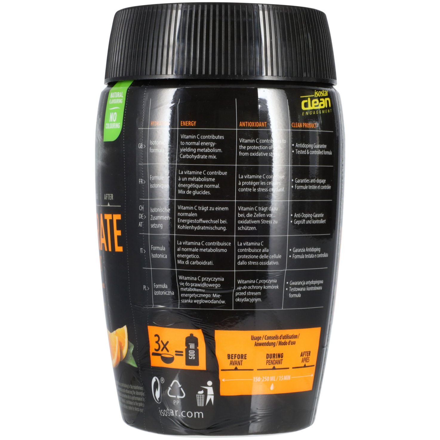 Isostar Hydrate & Perform Sport Drink Orange Instant