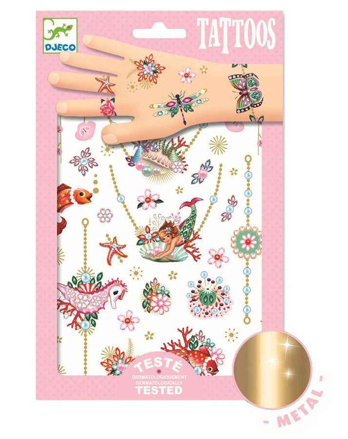 Tattoo-Sticker FIONAS SCHMUCK in bunt