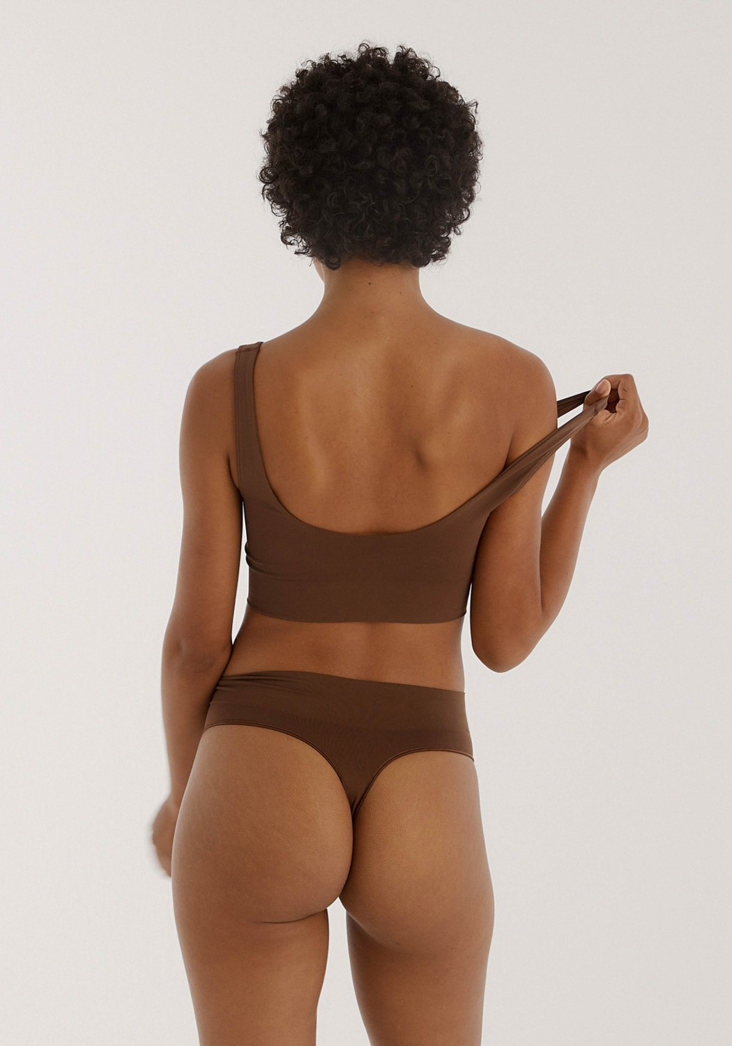 Organic Basics Bralette ReSmooth Walnut