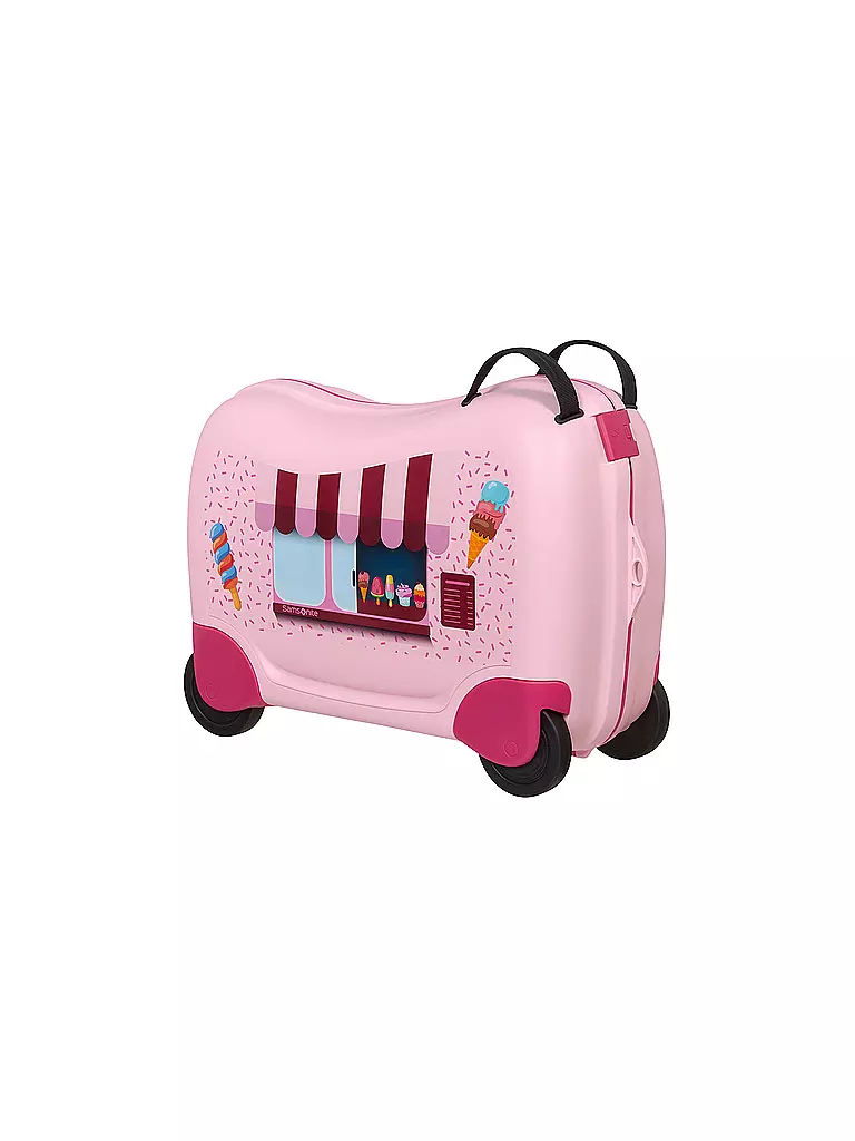 SAMSONITE Kinder Trolley mit vier Rollen DREAM2GO Ice Cream rosa