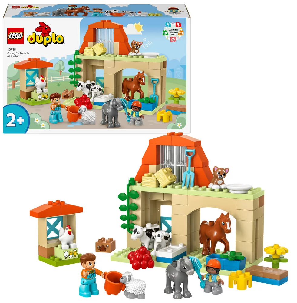 LEGO®DUPLO®MA VILLE 10416 - PRENDRE SOIN DES ANIMAUX DE LA FERME