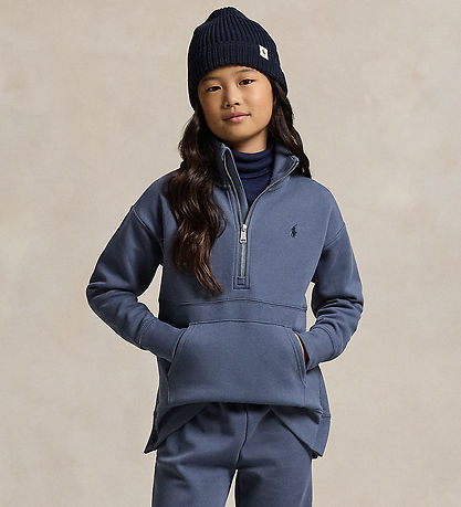 Polo Ralph Lauren Bluse m. Lynl?s - Navy