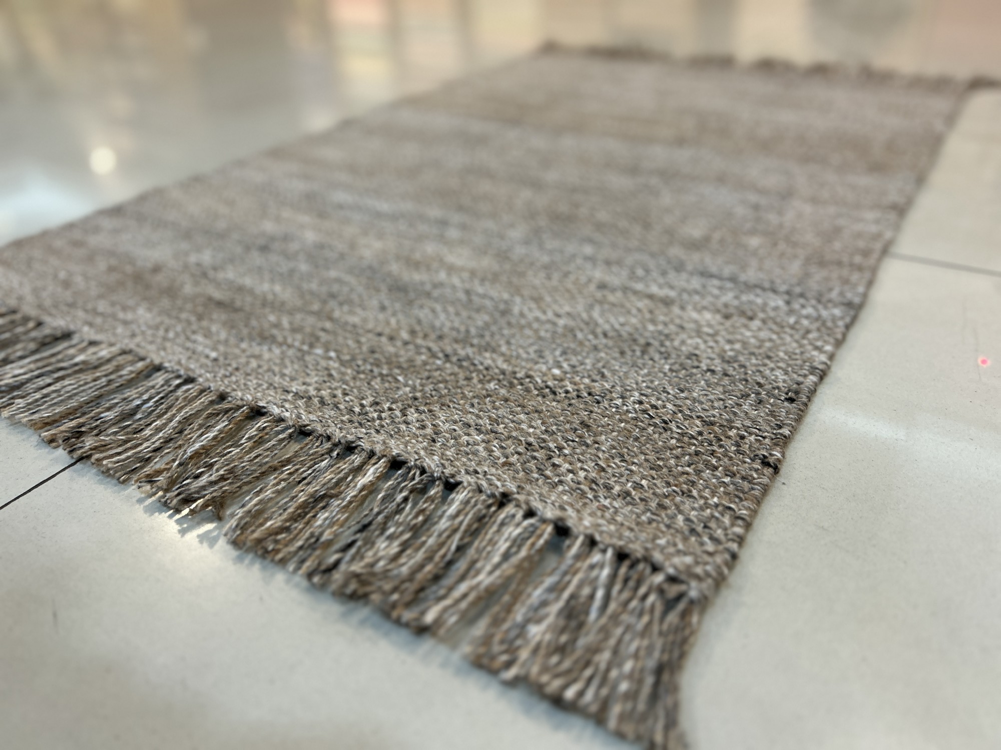 Mini-Rug 'Kyra', natur-beige, B 90 cm, L 60 cm von fischer's lagerhaus