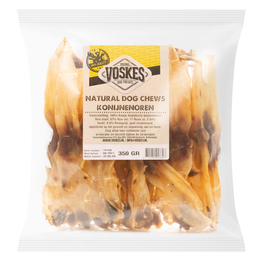 Voskes Konijnenoren 350 gr