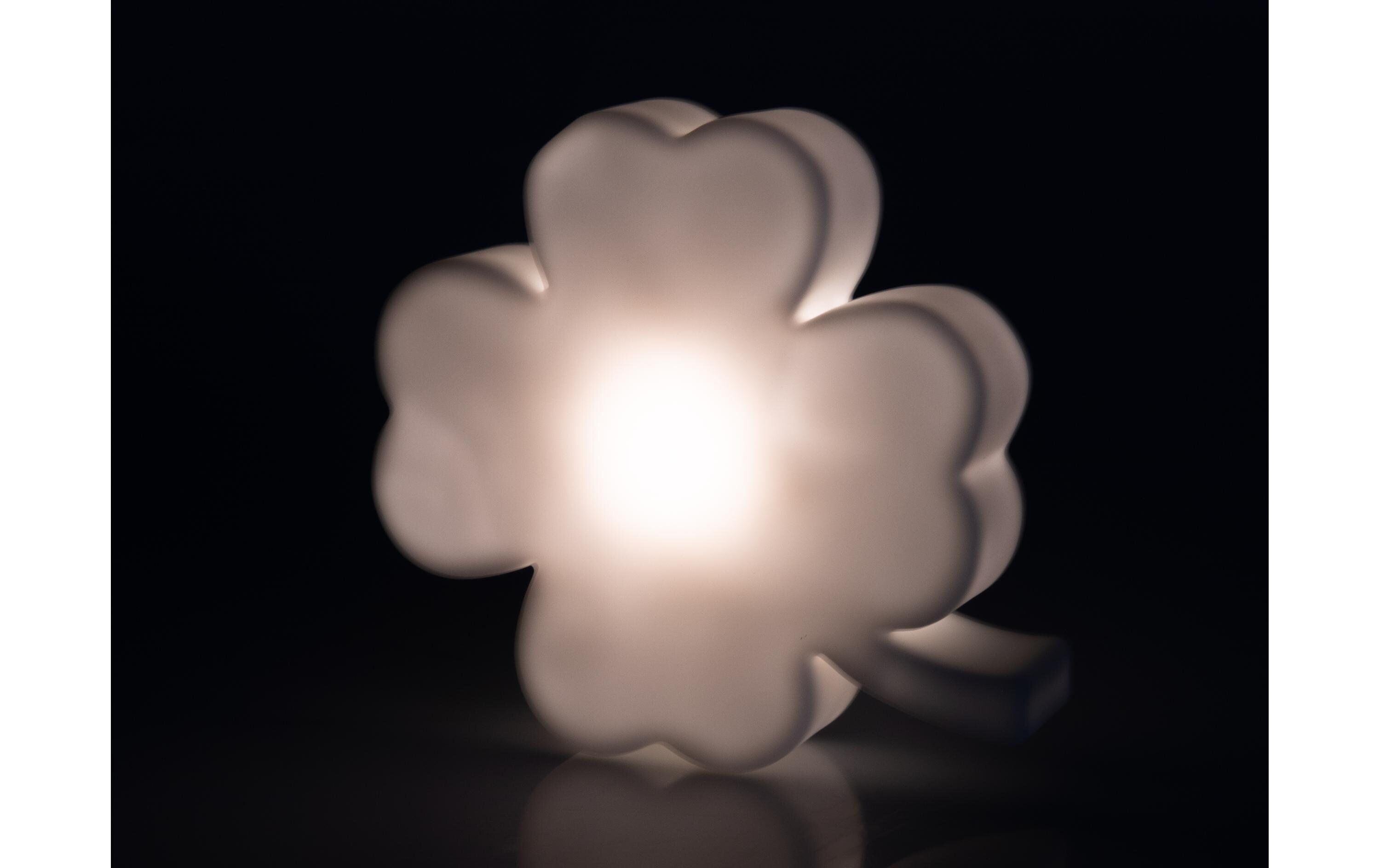 Motivlicht Shining Luck Micro S, WeissLED-Dekoration