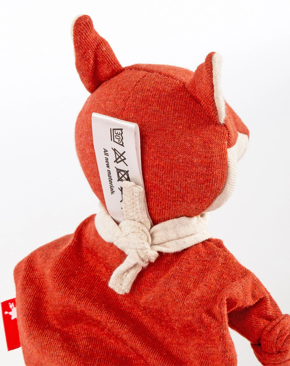 Mini-Schnuffeltuch FUCHS in orange