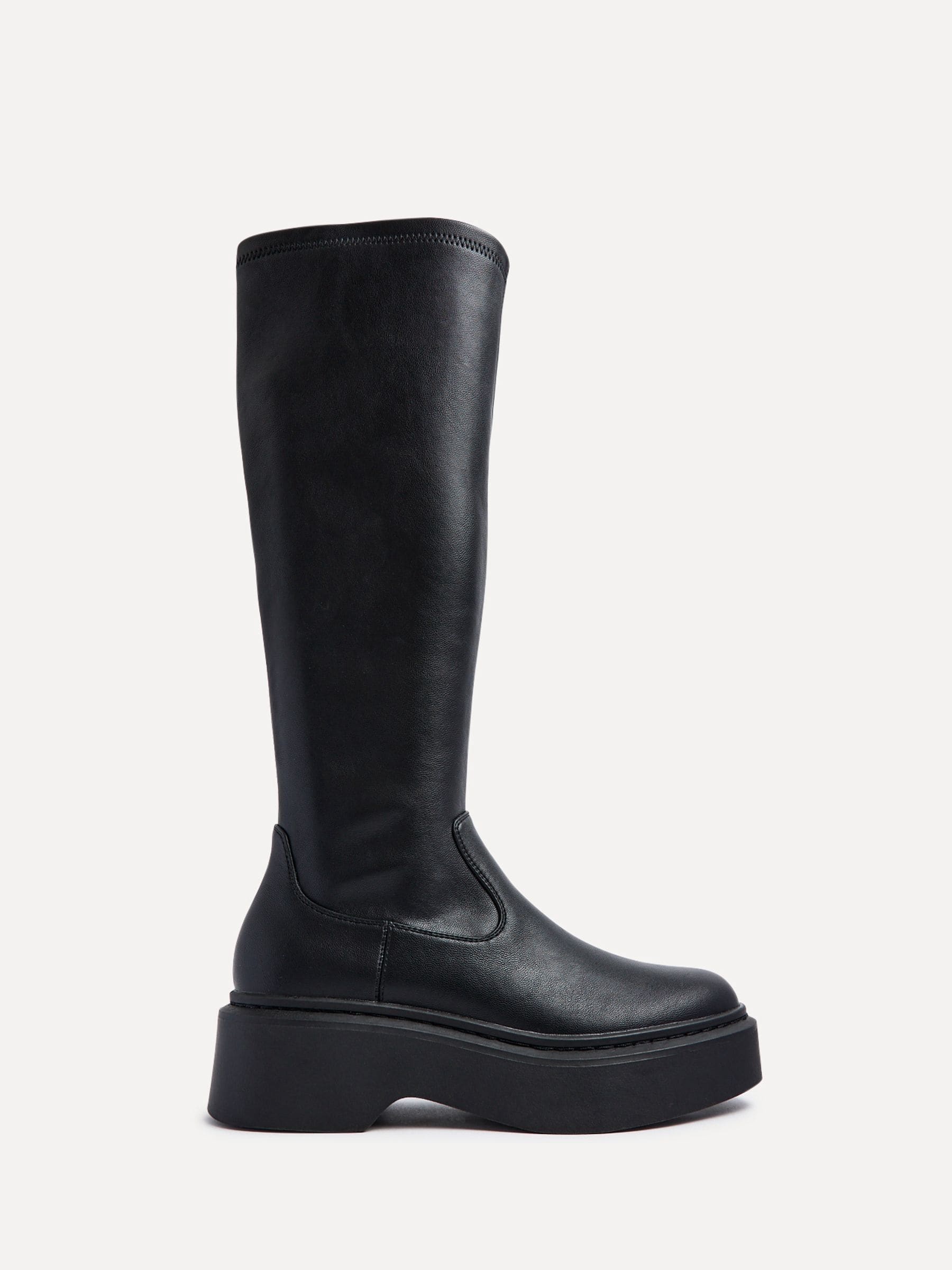 Linzi Bruna Platform High Leg Stretch Boots