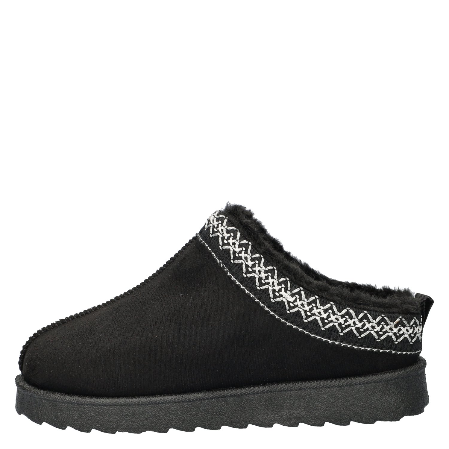 dames pantoffel Nelson Zwart