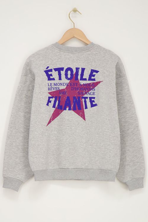 Grijze sweater 