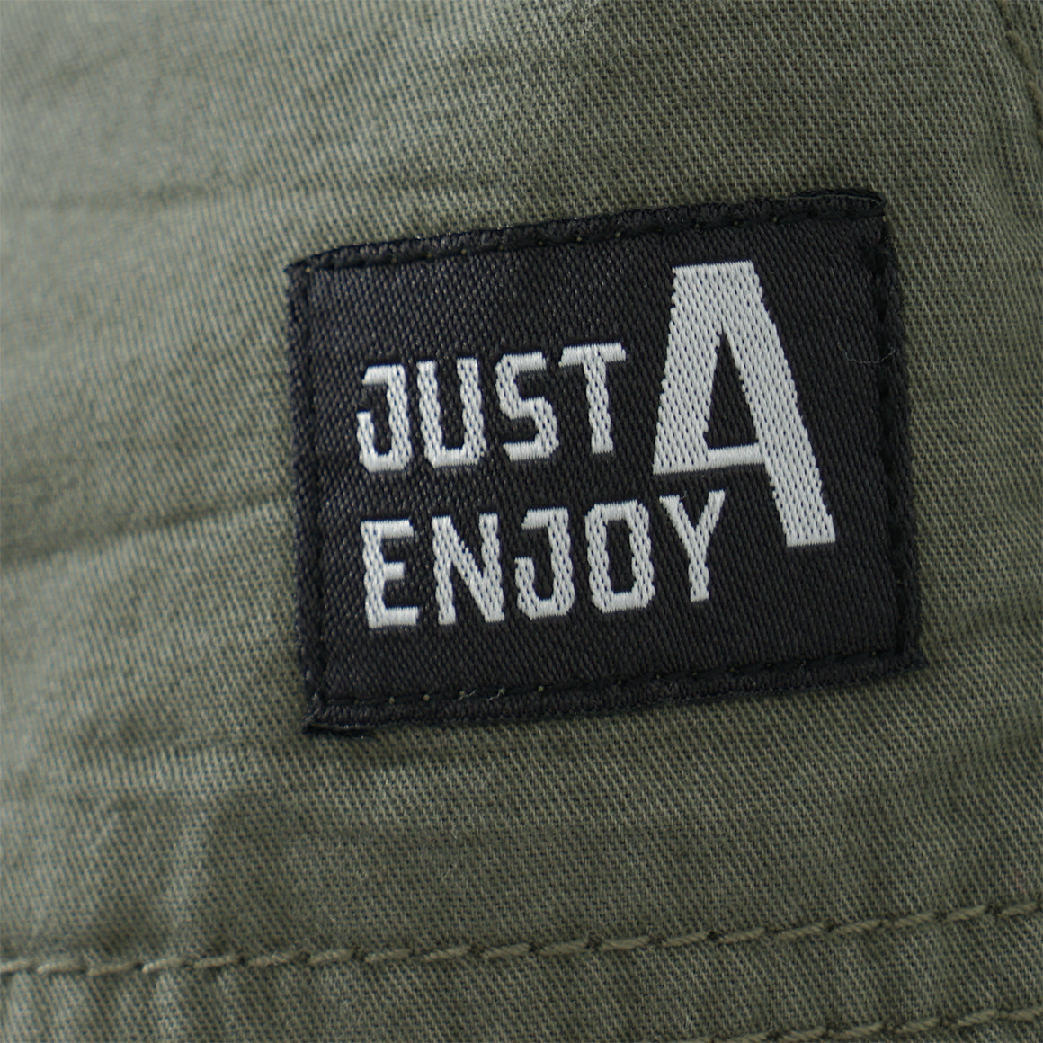 Jungen Hose zum Reinschlüpfen oliv