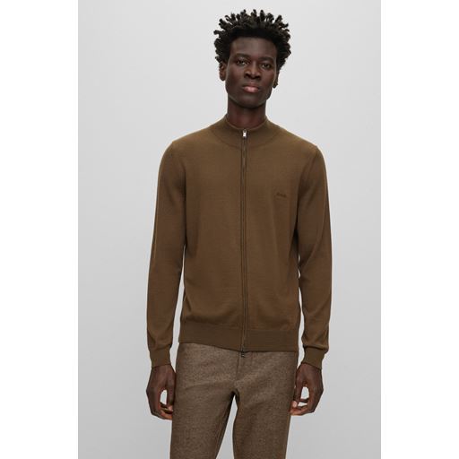 Boss Black Balonso Cardigan, Open Green, 3XL