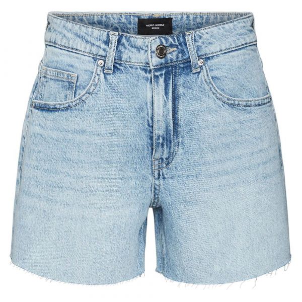 Vero Moda Tess Denim Shorts Azul XL Mulher