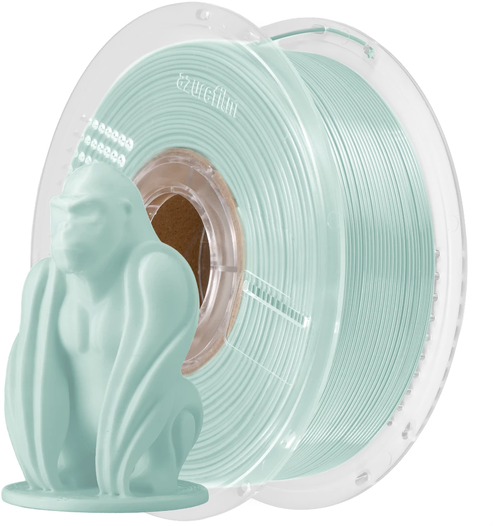 AzureFilm  PETG Mint Green Pastel, 1,75 mm / 1000 g    Hochwertiges Universal-Filament in Pastellfarben