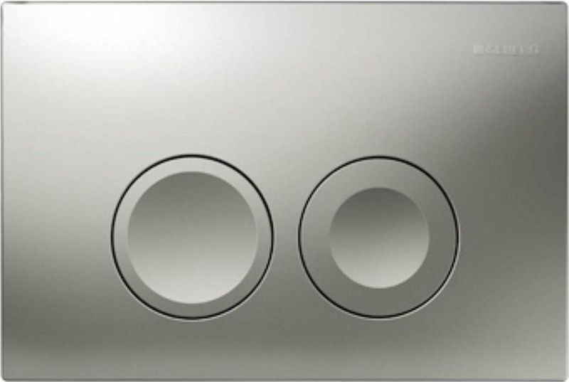 Geberit - Delta 25 - Bedieningsplaat - Mat Grijs - Mechanisch