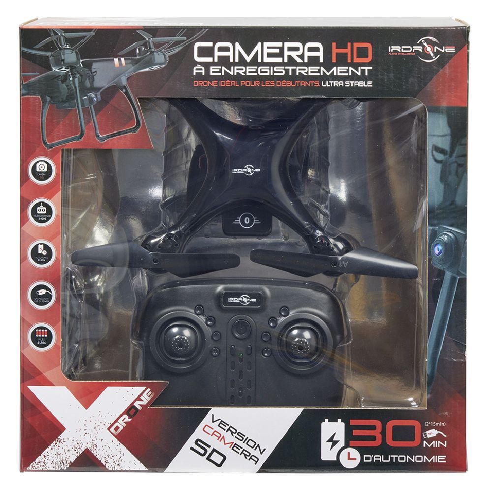 Drone caméra SD noir