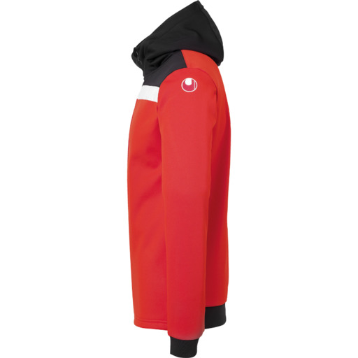 Jaqueta com capuz Offense 23 Multi, vermelha/preta/branca, Uhlsport