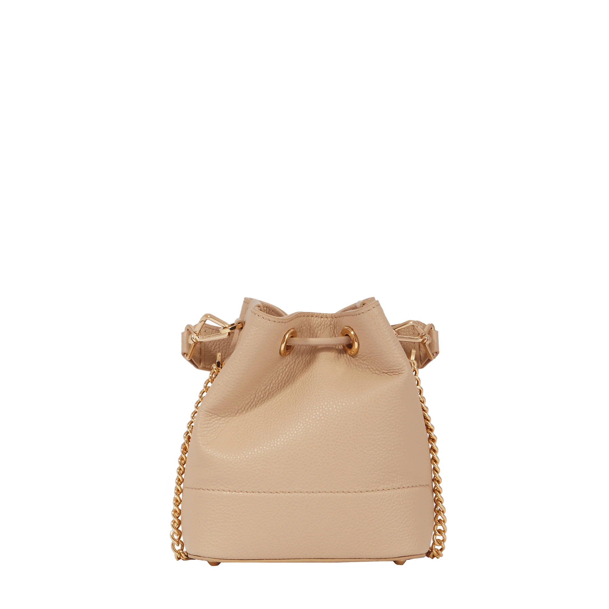 Mini sac seau Ninon de Lancel-Cappuccino/Dore
