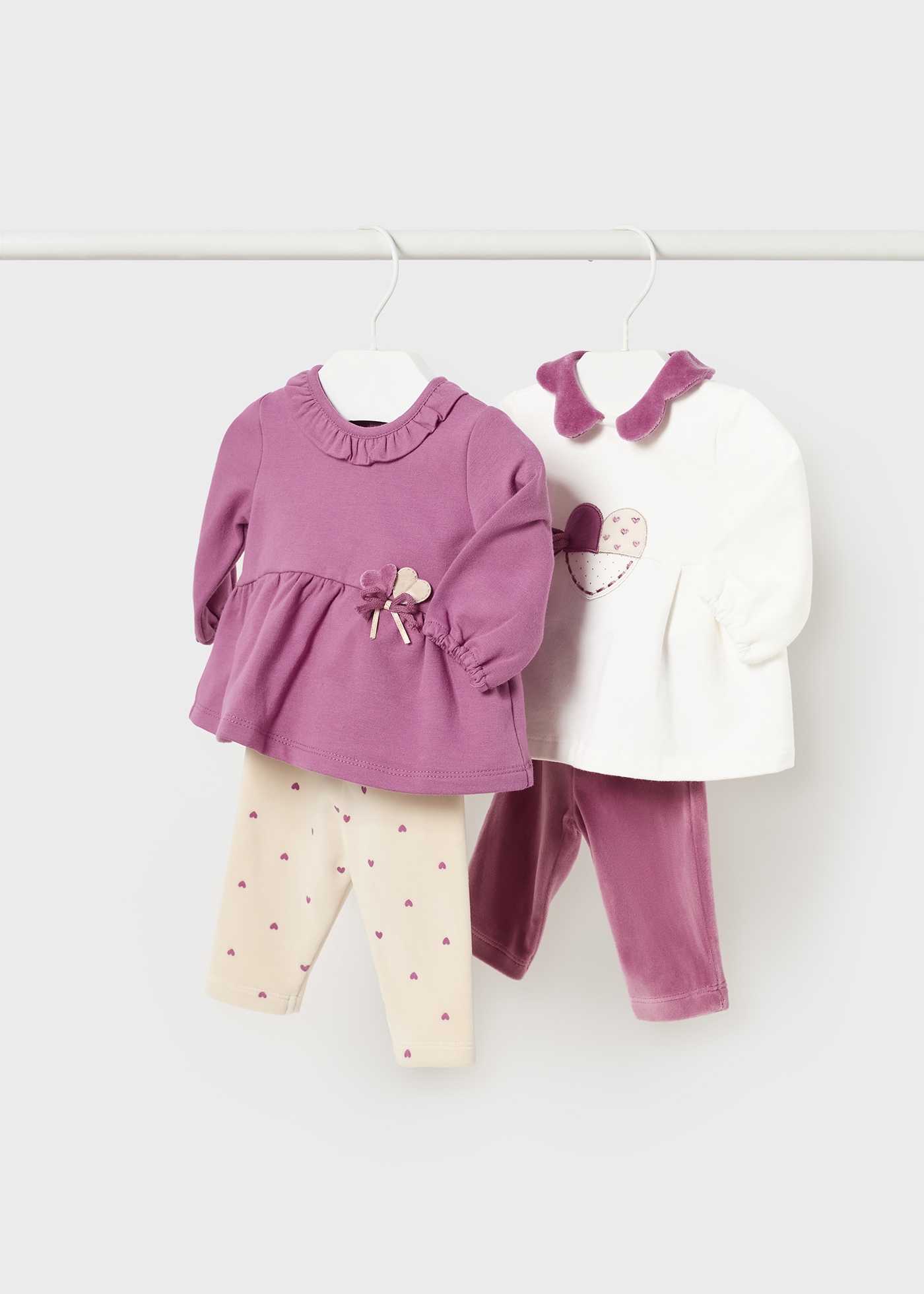 Conjunto de 4 peças Better Cotton para recém-nascidos