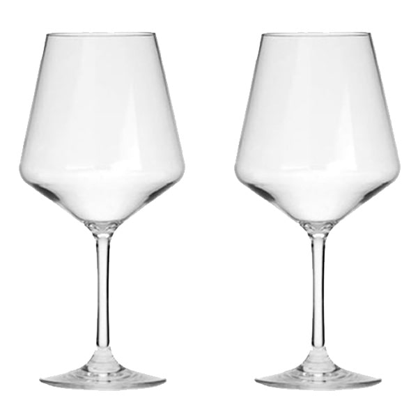 Lot de 2 verres à vin SAVOY