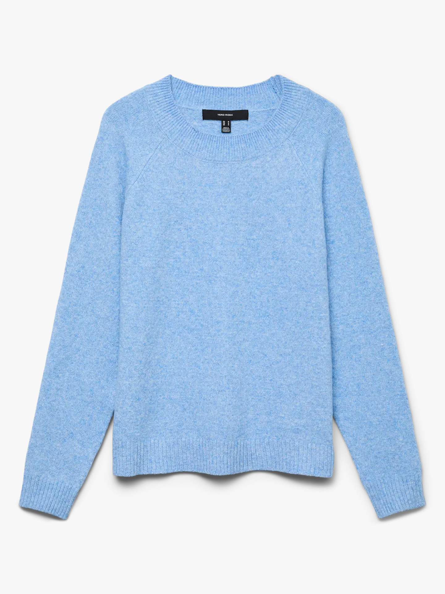 Doffy Long Sleeve O-Neck Blouse