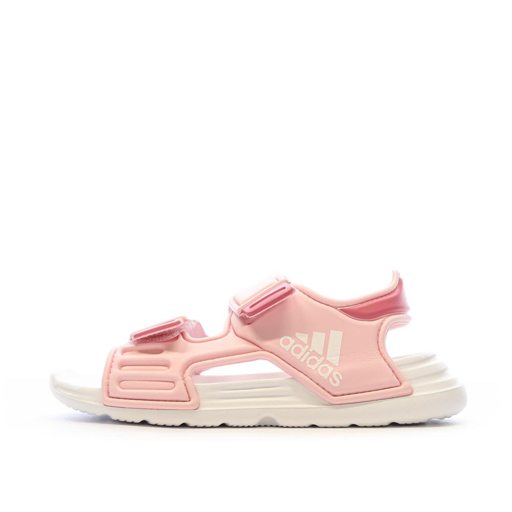 Adidas Sandales Rose/Blanche Fille Adidas Altaswim