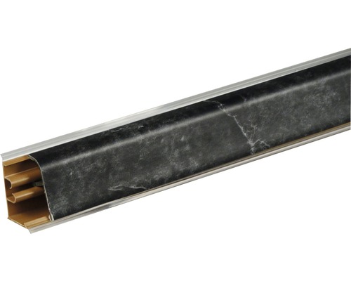 PICCANTE wandafwerkingslijst, marmerzwart, 295, lengte: 590 mm