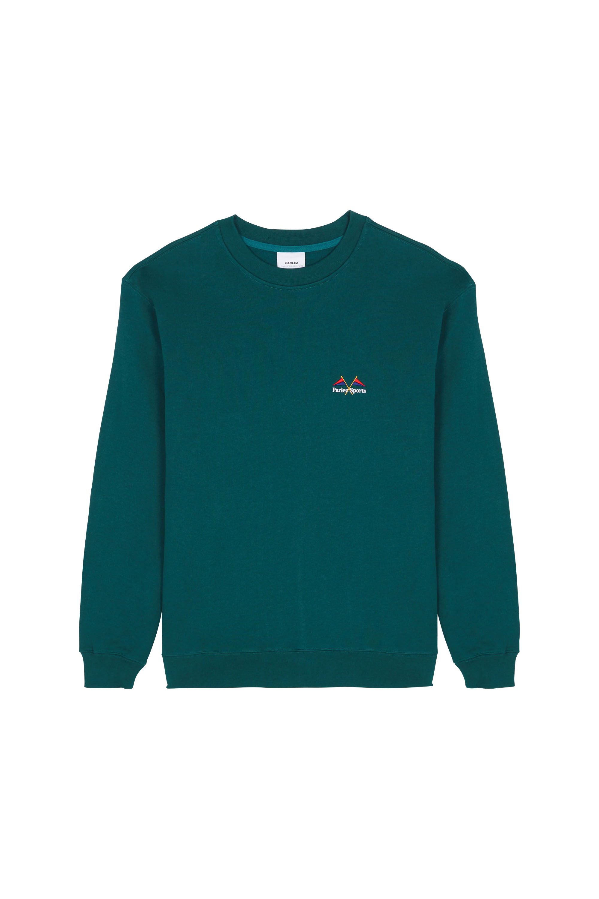 PARLEZ Sweatshirt Yard Crew Deep Green Vert